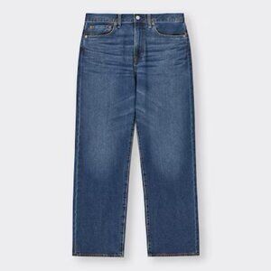 GU Men's Straight Leg Jeans 67 Blue Size 31 x 29